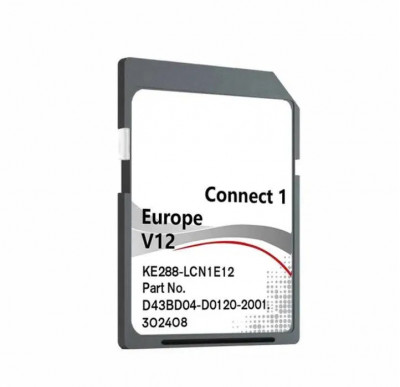 Card navigatie Nissan Connect 1 Europa V12 2022 Qashqai Juke Cube foto