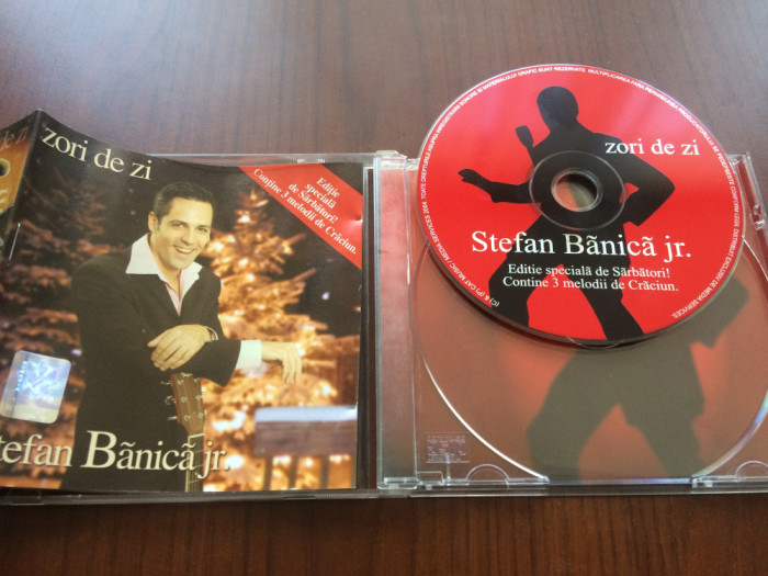 stefan banica jr. zori de zi cd disc muzica pop rock &amp; roll cat music rec VG++