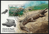 Timbre Angola 2018, Crocodili si Colita, Colectie Straine, Tema Fauna, Serie Completa, Valoare Numismatica