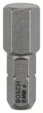 Cap de surubelnita extra dur HEX 8, 25mm set 3 buc. - 3165140302555