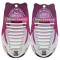 ALB - Sireturi Elastice din Silicon pentru pantofi sport, functie NO TOUCH, 5MM, FERME, SIRETILA