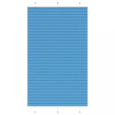 vidaXL Jaluzea plisată Albastru 120x200 cm Lățime țesătură 119,4 cm 4015215