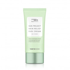 Crema de protectie solara Sun Project Skin Relief Sun Cream SPF50+ PA++++, 50ml, Thank You Farmer