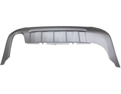 Spoiler bara spate spate VOLVO S60/V60 (Y20), 04.2010-05.2013, silver; cu gaura evacuare pe stanga; TUNING, foto