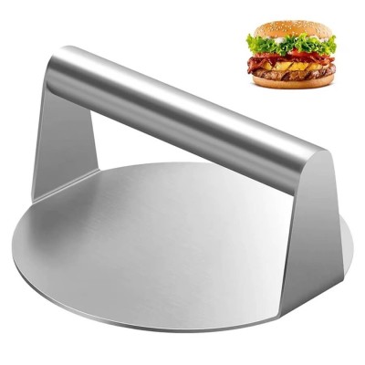 Presa inox pentru hamburgeri si chiftele 14cm Handy KitchenServ foto