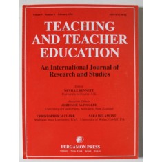 TEACHING AND TEACHER EDUCATION , AN INTERNATIONAL JOURNAL OF RESEARCH AND STUDIES , NUMBER 1 , FEBRUARY , 1993