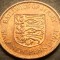 Moneda exotica HALF NEW PENNY - JERSEY, anul 1971 * cod 1080 B