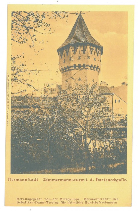 4135 - SIBIU, Romania - old postcard - unused