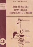 Cartea Acad. Eugen Macovschi - Din ce este alcatuita hrana noastra, cum se transforma, nutritie, digestie, energie, sanatate, bio