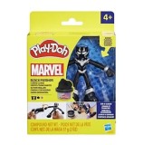 Cumpara ieftin Set Play-Doh Marvel - Figurina flexibila Black Panter, cu accesorii, 10 cm