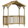 Șopron pentru grătar, 163,5x93x210 cm, lemn de pin tratat