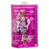 BARBIE DELUXE STYLE PAPUSA BARBIE CU PAR MOV, Mattel
