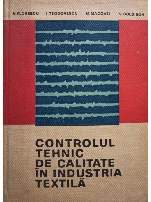 N. Florescu - Controlul tehnic de calitate in industria textila (1972)