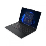 Laptop Business Lenovo ThinkPad E16 Gen 3, cu procesor AMD Ryzen 7 250, 16 IPS, 16 GB DDR5, 512 GB, AMD Radeon 780M, Fara OS, 3 ani Garantie