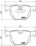 BREMBO P 06 039 PRIME LINE set placute frana,frana disc