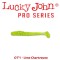 SHAD LUCKY JOHN TIOGA PRO SERIES LIME CHARTREUSE 6.1CM 9BUC/PLIC
