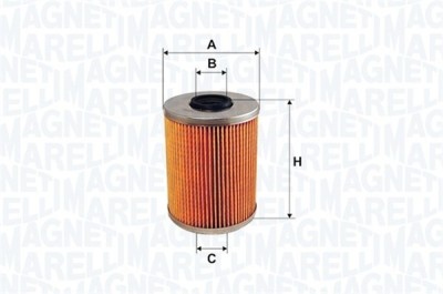 MAGNETI MARELLI 153071762489 Filtru ulei foto
