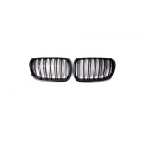 Set 2 grile duble, negru lucios, M Design pentru BMW X3 F25 Nonfacelift