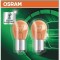 Set 2 Becuri Auto Semnalizare PY21W Osram Ultra LIfe 12V 21W