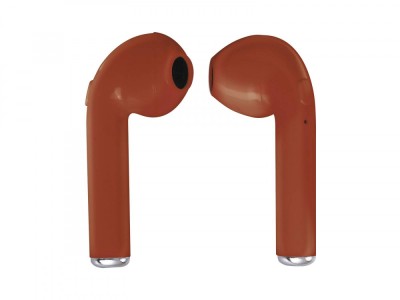 Casti mini multimedia cu Bluetooth si microfon HMP1220 rosu Trevi foto