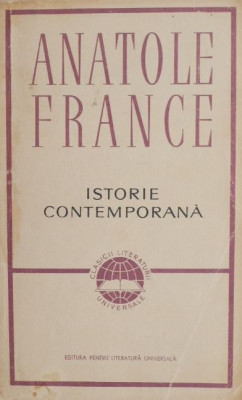 Istorie contemporana - Anatole France foto