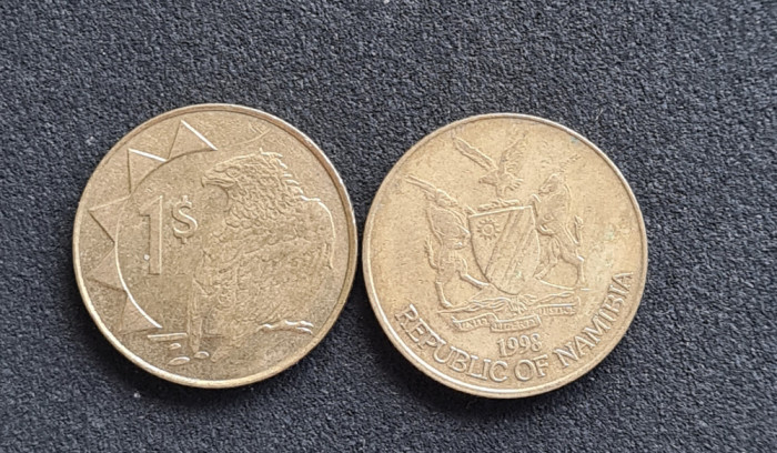 Namibia 1 dollar dolar 1998