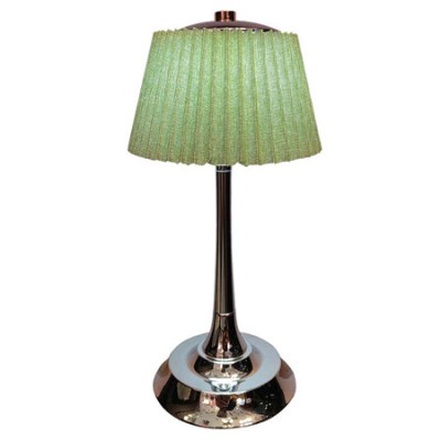 Lampa led masa 1.5w 3in1 dimabil - verde/crom foto