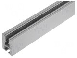 Profi Profil Aluminiu Plat pentru Module LED Transparent 2m