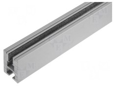 Profi Profil Aluminiu Plat pentru Module LED Transparent 2m