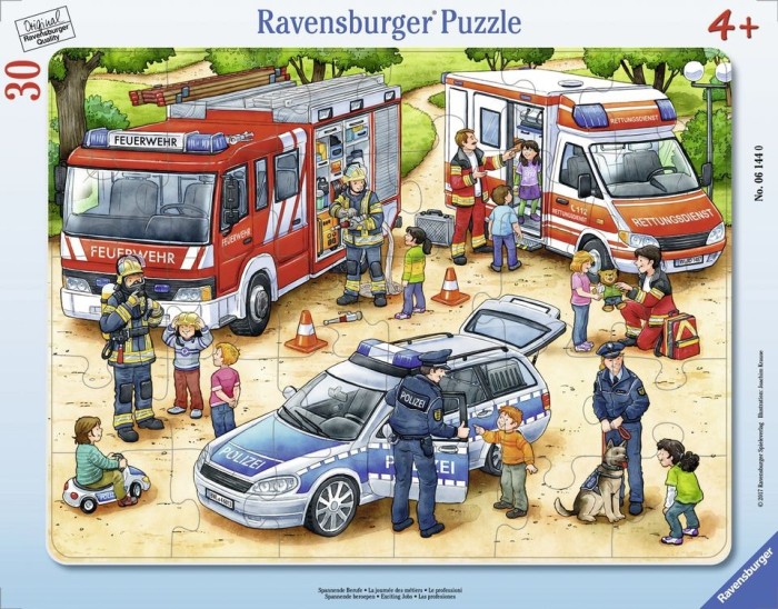 Puzzle Tip Rama Meserii Interesante, 30 Piese