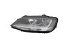 Far VW JETTA (1B), 07.2010-, partea stanga, DEPO, cu LED daytime running light; H7+H7; electrical; cu motor; halogen,