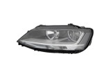 Far VW JETTA (1B), 07.2010-, partea stanga, DEPO, cu LED daytime running light; H7+H7; electrical; cu motor; halogen,