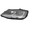 Far VW JETTA (1B), 07.2010-, partea stanga, DEPO, cu LED daytime running light; H7+H7; electrical; cu motor; halogen,