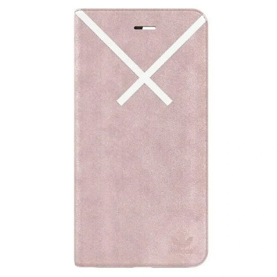 Husa Book Adidas pentru iPhone 6/7/8 Plus Pink foto