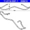 ATE 11.8116-0301.1 Arc, etrier frana