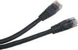 PATCH CORD UTP GEMBIRD Cat5e, cupru-aluminiu, 1 m, negru, AWG26, &quot;PP12-1M/BK&quot; (timbru verde 0.08 lei)