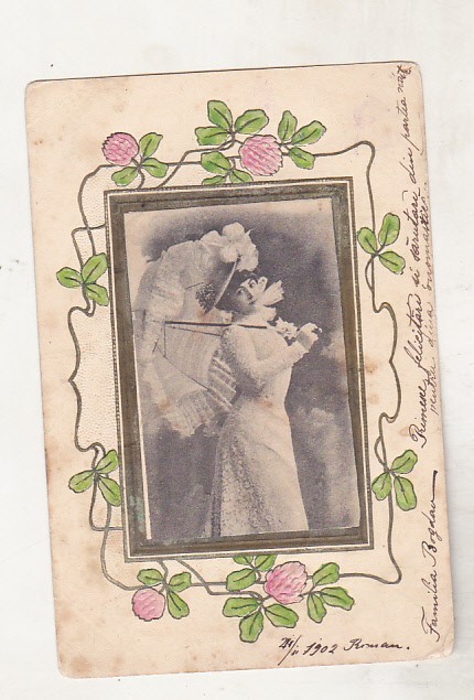 bnk cp Felicitare - 1902 - uzata