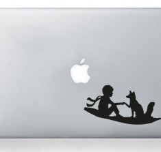 Little Prince Petit Silhouette Macbook Laptop Sticker foto