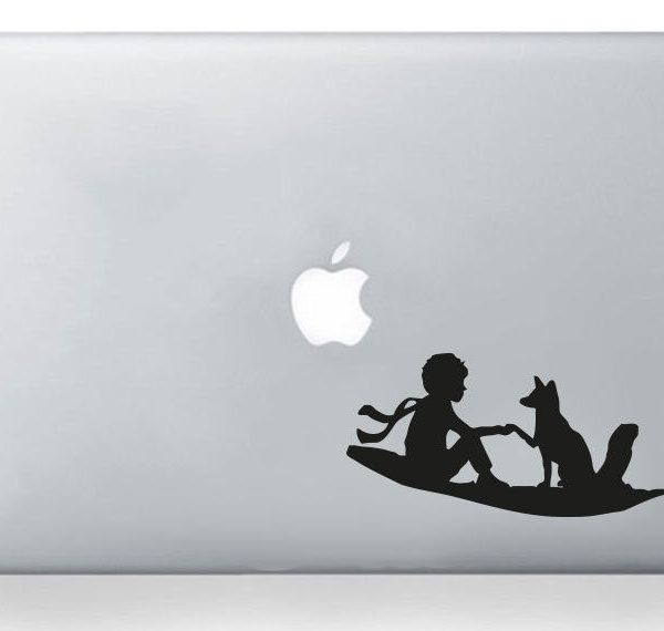 Little Prince Petit Silhouette Macbook Laptop Sticker