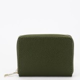 Portofel mic kaki din piele naturala 8912 07