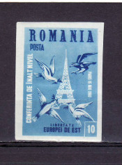 Romania 1960 EXIL nedantelat foto