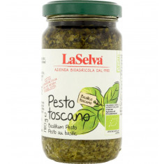 Pesto toscano bio cu busuioc, 180g LaSelva