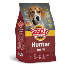 FRENDY HUNTER 10Kg- Hrana uscata pentru cainii de vanatoare. Amestec complet pentru toate rasele si taliile. -10 kg