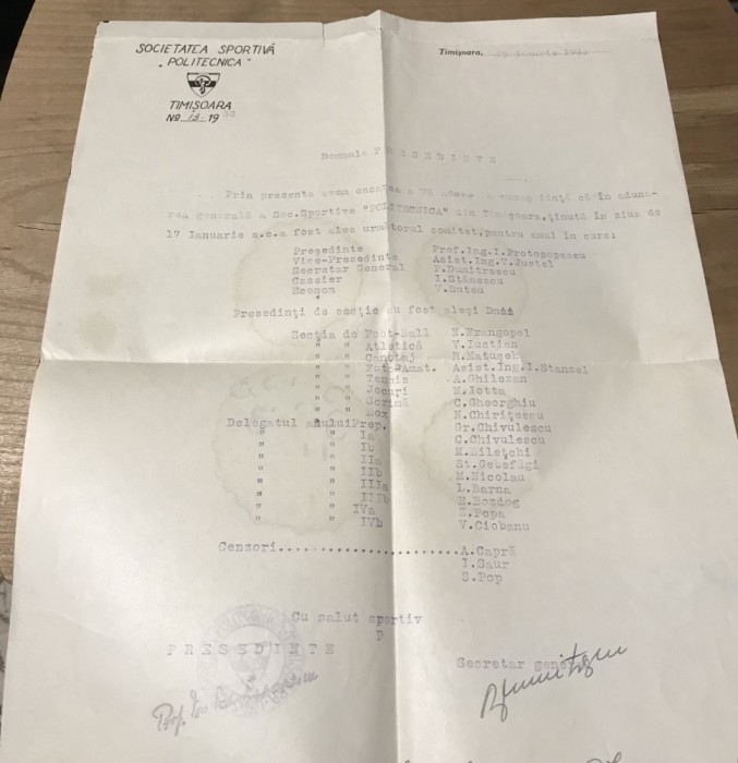 (2) Act Scrisoare Politehnica Timisora