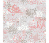 Tapet copii, cu grafiti, My Kingdom, M51303