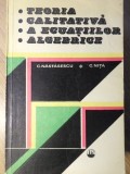 TEORIA CALITATIVA A ECUATIILOR ALGEBRICE-C. NASTASESCU, C. NITA