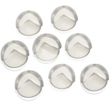 Cumpara ieftin Set 8 protectii pentru colturi mobilier, rotunde, silicon moale, adeziv inclus, pentru siguranta copiilor, transparent