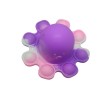 Jucarie antistres din silicon, flippy, pop it now and flip it, caracatita reversibila, multicolor, v7