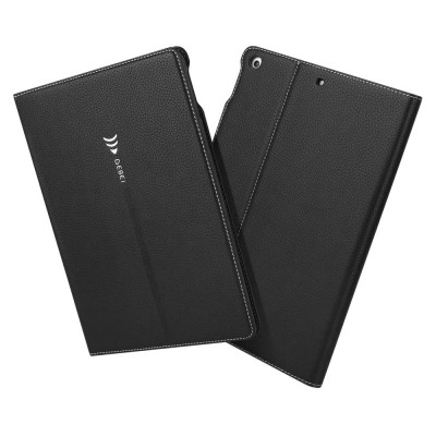 Husa Tableta Piele - TPU Gebei cu suport carduri pentru Apple iPad mini (2019), Neagra foto