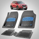 Cumpara ieftin Covorase Auto Hyundai Tucson II (2015-2020) - Cauciuc Tip Tavita-Blue